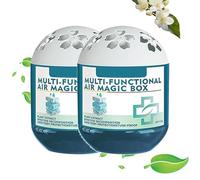 Indoor Air Purification Dust Removal Magic Box, Multi Functional Air Magic Box, Dust Control Odor Absorbing, Long-Lasting Freshness, for Home, Bedroom, Closet, Office