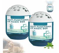 Indoor Air Purification Dust Removal Magic Box,MultiFunctional Air Magic Box Cleaner,Plant-Based Automatic Dust Collection Airs Purifier,for Home Bedroom Living Kitchen Pet Areas