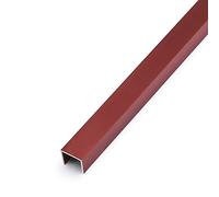Indoor Bedroom Wall,Black Silver Floor Transition Strip, Aluminu Threshold Joining Strips, U Molding Wood to Tile Seams Edge Banding(Rose Gold,95cm/37.4in)