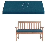 Indoor Bench Cushion,2In Thick Bench Seat Cushion With Ties And Zipper