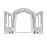 Indoor Cat Door, French Retro Lockable Passage | Pet Access | Elegant Aesthetic Design | Pet Pass | Quiet Flap Mechanism | Seamless Room Entry | Easy Installation Kit | For Bedroom