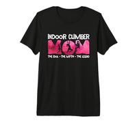 Indoor Climber Mamma The Idol Loves Boulder Indoor Climbing Maglietta Premium