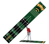 Indoor Golf Putting Mat, Home Office Practice Training Green | Polyester fiber rectangular putting mat for indoor golf practice, machine washable and suitable for home or office use