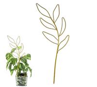 Indoor Plant Trellis, Garden Support Stake, Climbing Stand Frame, Rustproof Metal, Easy Assembly, Space Saving Design, Ivy, Vine, Vegetables, Balcony Garden, 12.6x4.33 inches