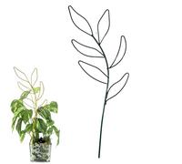 Indoor Plant Trellis, Garden Support Stake, Climbing Stand Frame, Rustproof Metal, Easy Assembly, Space Saving Design, Ivy, Vine, Vegetables, Balcony Garden, 12.6x4.33 inches