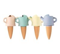 Indoor Plant Watering Spikes - Set Of 4 Planter Pots Insert - Waterer-Shaped Drip Watering Spikes, Terracotta Automatic Irrigation System For Potted Plants