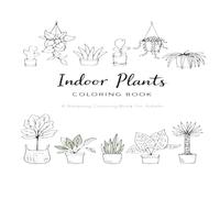 Indoor Plants Coloring book