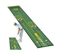 Indoor Putting Green Mat, Portable Golf Practice Pad, Home Training Tool for Men Women Adults, Backyard Game Equipment, Office Putting Surfaces Gift, 19,69 x 118,11 pollici