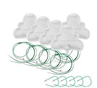 Indoor Watering System for Plants 500mL 5 Pieces Adjustable Waterer Bag