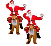 Indossa Il Costume Di Babbo Natale Rudolph Renna Novità Per Natale Taglia Unica
