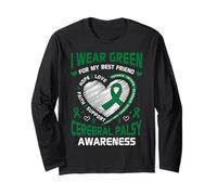 Indossa Il Verde per la consapevolezza della sindrome da paralisi cerebrale degli Amici Maglia a Manica