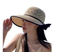 Indossa un cappello a secchiello per esterni ed esterni, un must have a tesa larga, casual, per quattro stagioni, sole per campeggio, escursionismo, secchiello, grande cappello per adolescenti, beige