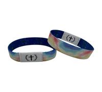 Indossabile Bracciali Bracciale Con Nfc Bracciali Quotidiano Versi Braccialetto Inspirational Verse Gioielli Per Uomini Donne Adolescenti KYm363, 18x1.5cm, Polsino elastico