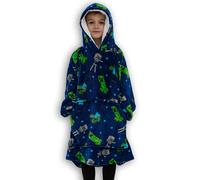 Bambini Minecraft Indossabile Pile Coperta Oversize Warm Poncho Giocatori Taglia