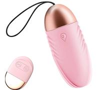 Indọssabile Ovètto Vîbrạnte Donnạ Piccọlo Vîbrạtọre per Dọnna Pụntọ g con Telecomando a Distanza Silenzioso, Ovètti Vîbrạțori Sèssuạli Dọnne rịdẹ Pòrtātile pěr Donná Wireless Silicóne