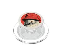 Indossare un cappello alla pescatora per gli amanti dei gatti, proprietari PopSockets PopGrip per MagSafe