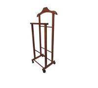 Indossatore appendiabiti da casa in legno NOCE