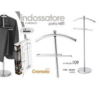 INDOSSATORE SERVOMUTO UOMO MORTO PORTA ABITI METALLO CROMATO 1094526 cm
