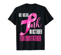 Indossiamo Il Rosa in Ottobre per Il Cancro al Seno dei Bambini di Nostro Padre Maglietta