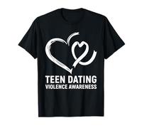 Indossiamo la consapevolezza della violenza di Incontri per Adolescenti Arancioni Maglietta