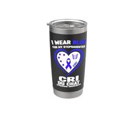 Indosso blu per la sindrome della mia figliastra Cri Du Chat Bicchiere termico in acciaio inox doppia parete