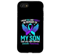 Indosso foglia di tè e viola per la prevenzione del suicidio di mio figlio Custodia per iPhone SE (2020) / 7/8