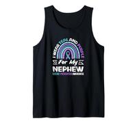 Indosso Foglia di tè e Viola per la prevenzione del suicidio di Mio Nipote Canotta