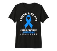 Indosso Il Blu per la consapevolezza della sindrome da stanchezza cronica Maglietta Premium