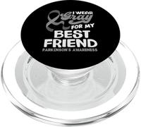 Indosso il grigio per la consapevolezza del Parkinson del mio migliore amico PopSockets PopGrip per MagSafe