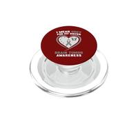 Indosso il grigio per la consapevolezza del tumore al cervello di mia sorella PopSockets PopGrip per MagSafe