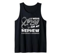 Indosso Il Grigio per Mio Nipote per sostenere la consapevolezza del Parkinson Canotta