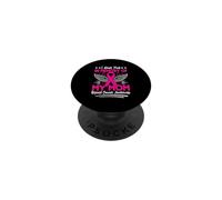 Indosso il rosa in memoria della consapevolezza del cancro al seno di mia madre PopSockets PopGrip Adesivo