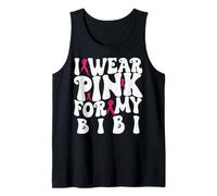 Indosso Il Rosa per i Miei Bambini Bibi per la consapevolezza del Cancro al Seno Canotta