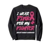 INDOSSO Il Rosa per Il Mio Combattimento CONSAPEVOLEZZA del Cancro al Felpa