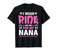 Indosso Il Rosa per la consapevolezza del Cancro al Seno della mia Nonna Maglietta