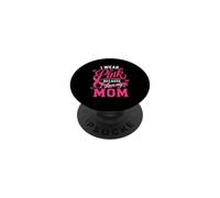 Indosso il rosa per la consapevolezza del cancro al seno di mia madre PopSockets PopGrip Adesivo