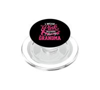 Indosso il rosa per la consapevolezza del cancro al seno di mia nonna PopSockets PopGrip per MagSafe