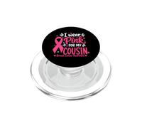 Indosso il rosa per la consapevolezza del cancro al seno di mio cugino PopSockets PopGrip per MagSafe