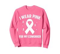 Indosso Il Rosa per la consapevolezza del Cancro del Mio collega Felpa