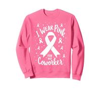 Indosso Il Rosa per la consapevolezza del Cancro del Mio collega Felpa