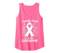 Indosso Il Rosa per la consapevolezza del Cancro di mia Nonna Canotta