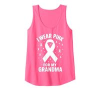 Indosso Il Rosa per la consapevolezza del Cancro di mia Nonna Canotta