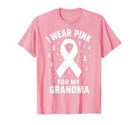 Indosso Il Rosa per la consapevolezza del Cancro di mia Nonna Maglietta
