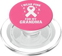 Indosso il rosa per la consapevolezza del cancro di mia nonna PopSockets PopGrip per MagSafe