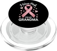Indosso il rosa per la consapevolezza del cancro di mia nonna PopSockets PopGrip per MagSafe