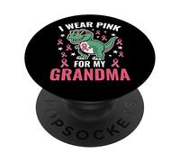 Indosso il rosa per mia nonna PopSockets PopGrip Adesivo