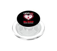 Indosso il rosso per la consapevolezza del cancro al sangue del mio amico PopSockets PopGrip per MagSafe