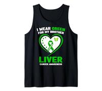 Indosso Il Verde per la consapevolezza del Cancro al fegato di Mio Fratello Canotta