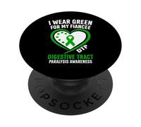 Indosso il verde per la consapevolezza DTP della mia fidanzata PopSockets PopGrip Adesivo