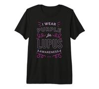 INDOSSO Il Viola per Lupus Awareness SLE Meme Maglietta Premium